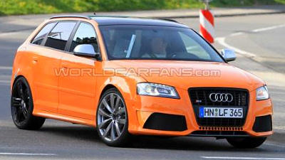 «мул» Audi A3 RS3