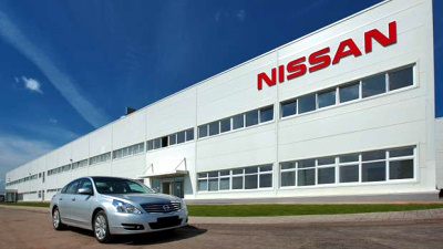 завод Nissan в Санкт-Петербурге