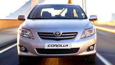 обновленная Toyota Corolla