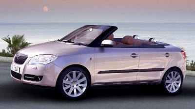 предполагаемый внешний вид кабриолета Skoda Fabia