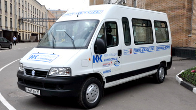 электромобиль на базе Fiat Ducato