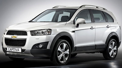 обновленный Chevrolet Captiva paris2010 