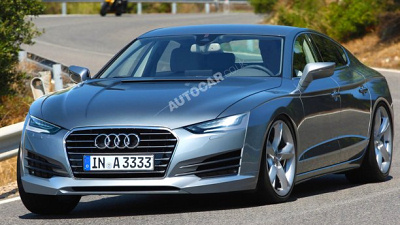 предполагаемый внешний вид нового Audi A9