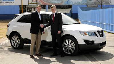 первый Saab 9-4X