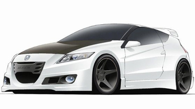 эскиз Honda CR-Z с доработками Mugen
