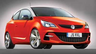 возможный внешний вид малолитражки Opel