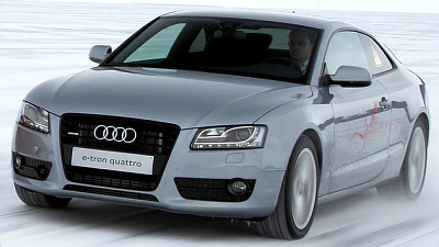 Audi A5 с системой e-tron quattro