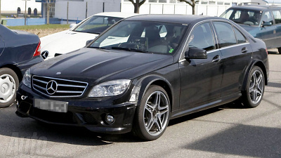 «мул» Mercedes-Benz C63 AMG Black Series