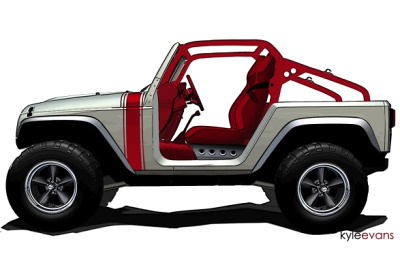 Jeep Wrangler Pork Chop