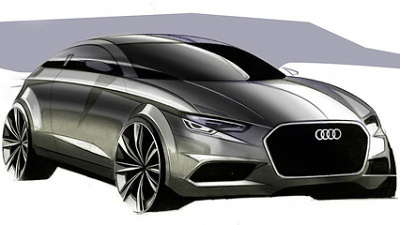рисунок нового Audi A3