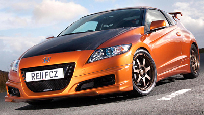 «заряженный» гибрид Honda CR-Z
