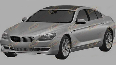 изображение нового «четырехдверного купе» BMW