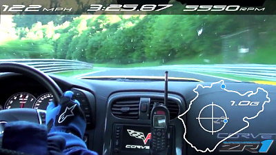 прохождение Нюрбургринга на Chevrolet Corvette ZR1