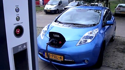 «дальнобойный» Nissan Leaf
