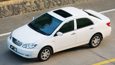 BYD F3 в комплектации MT3