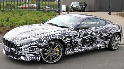 тестовый прототип Aston Martin DBS