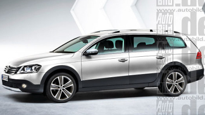 предполагаемый внешний вид Volkswagen CrossPassat