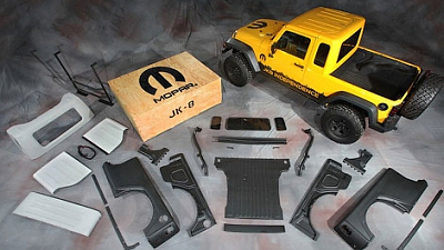 детали для пикапа на основе Jeep Wrangler