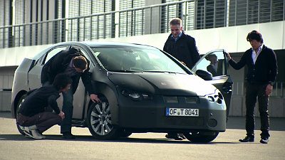 Honda Civic нового поколения в камуфляже