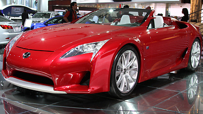прототип родстера Lexus LFA