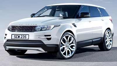 предполагаемая внешность Land Rover Range Rover