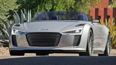 прототип Audi e-tron Spyder