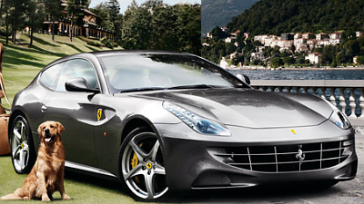 рождественский Ferrari FF