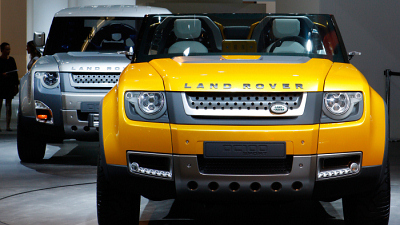 прототипы Land Rover Defender DC 100