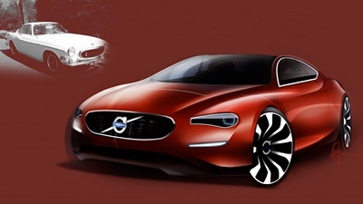 осовремененный Volvo P1800