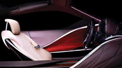 интерьер концептуального Lexus