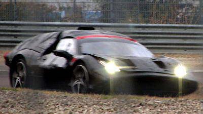 прототип новой модели Ferrari