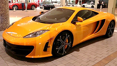 кадр из видеролика с McLaren MP4-12C High Sport