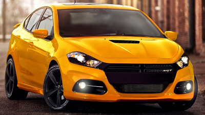 предполагаемая внешность Dodge Dart SRT4