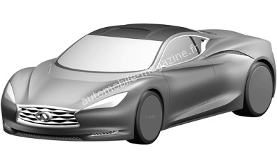 изображение Infiniti EMERG-E для патентного ведомства
