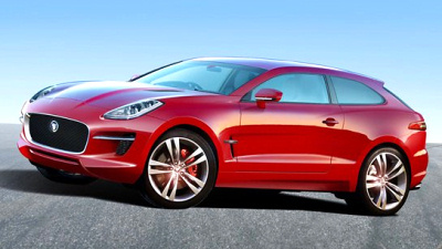 предполагаемая внешность кроссовера Jaguar
