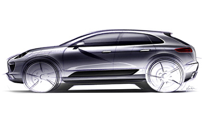 тизер Porsche Macan 