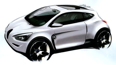 предполагаемая внешность Opel Junior