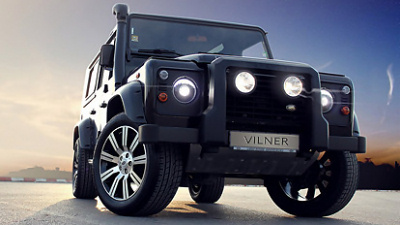 Land Rover Defender  с доработками Vilner 