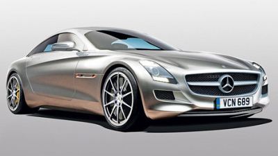 предполагаемая внешность Mercedes-Benz SLC 