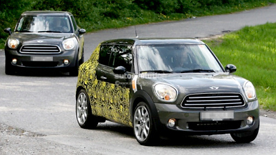 шпионская фотография MINI Countryman Coupe