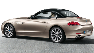 BMW Z4 с черной крышей
