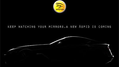 тизер спорткара Aspid