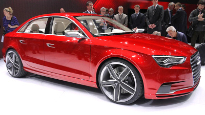 прототип Audi A3 с кузовом «нотчбэк»