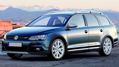предполагаемая внешность Volkswagen Jetta Alltrack
