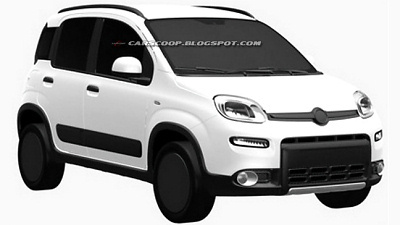 полноприводный Fiat Panda 
