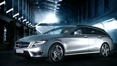 Mercedes-Benz CLS 63 AMG Shooting Brake в ролике на YouTube 