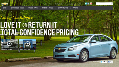 Chevrolet «Love it or Return it»