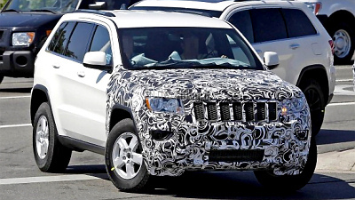 прототип обновленного Jeep Grand Cherokee 