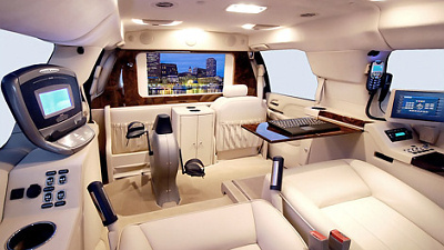 салон доработанного Cadillac Escalade ESV
