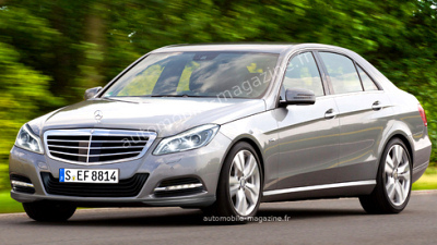 предполагаемый внешний вид нового Mercedes-Benz E-Class 